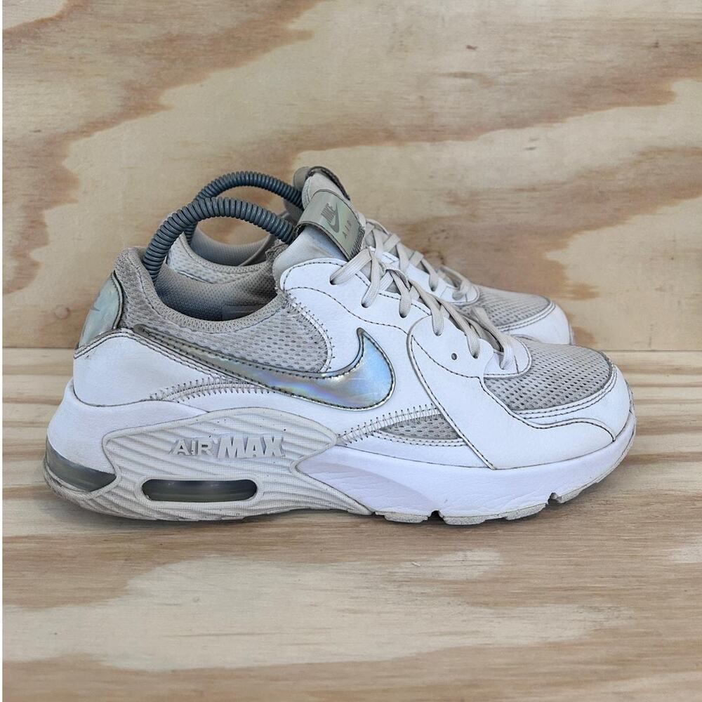 Nike - Air Max Excee - Training - White Holographic - Women's - 9 - DJ6001-100